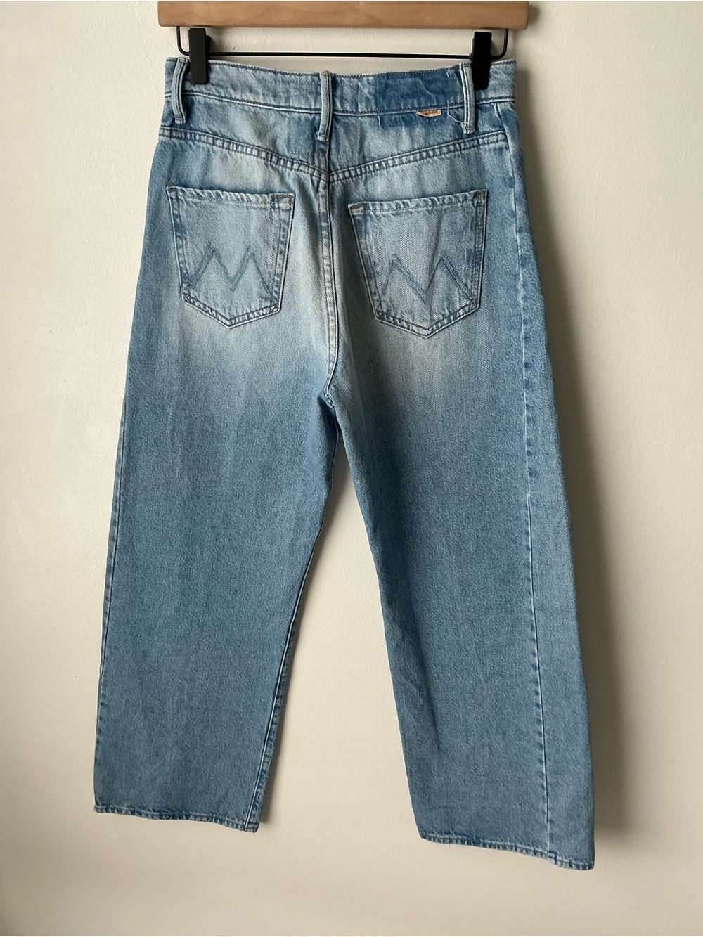 MOTHER SUPERIOR Jeans Half-Pipe Ankle This Is How I Roll Blue Size 25 - Picture 3 of 13